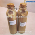500ml Tall Round Shaped Glass Bottle for Cold Tea/Milk/Juice /Coffee With Cork Cap